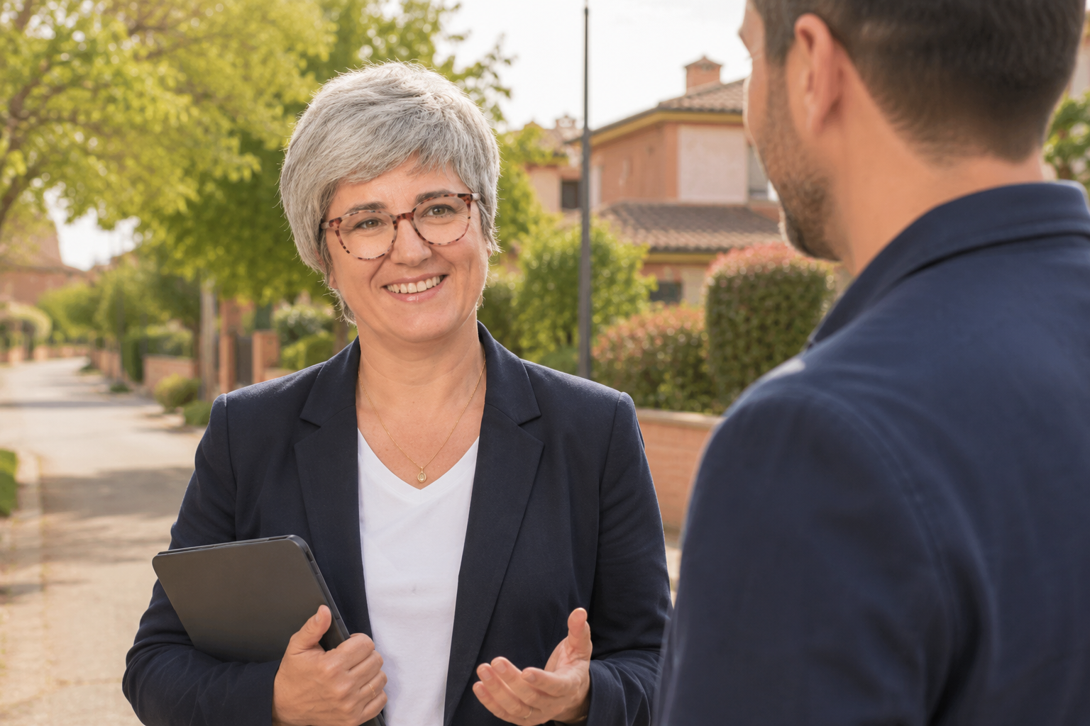 Marie-C&eacute;cile Delmas, conseill&egrave;re immobili&egrave;re &agrave; Frouzins